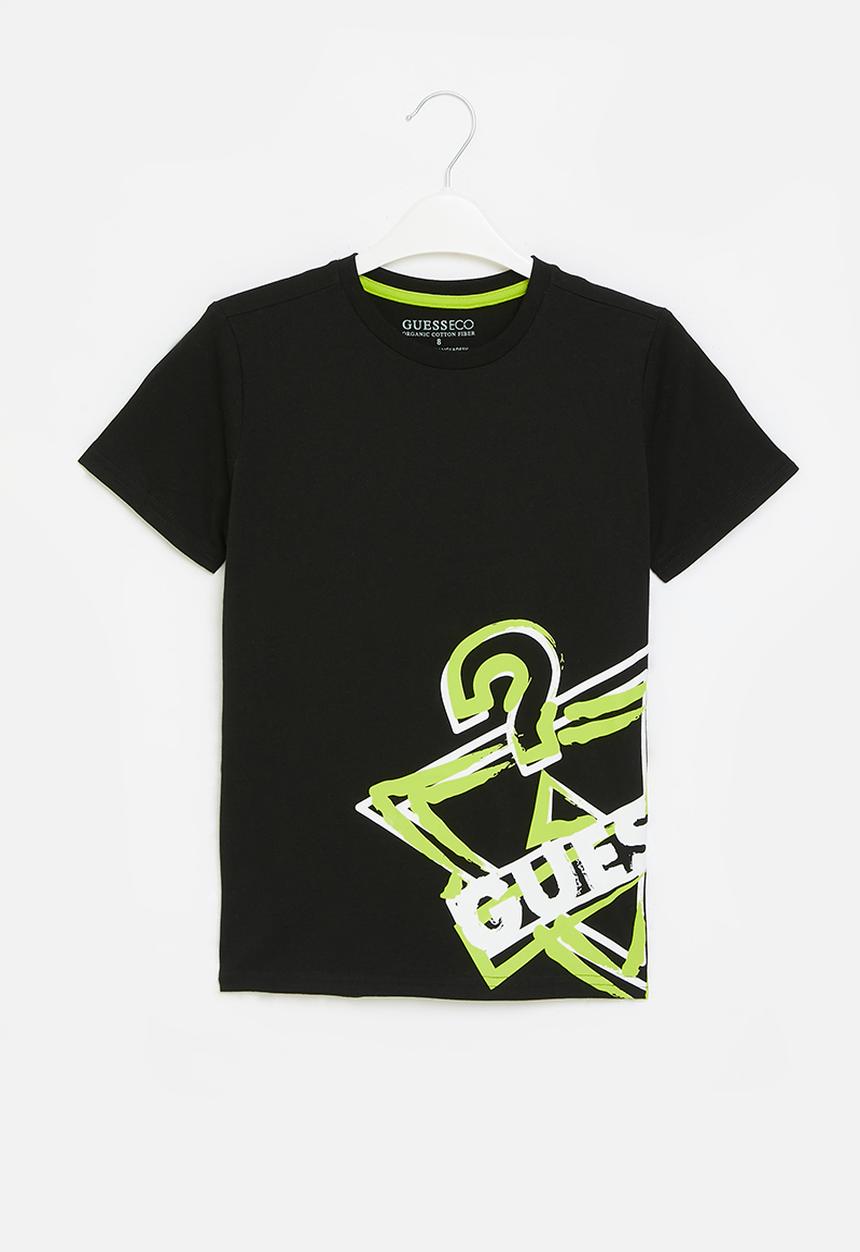 GUESS - Short sleeve T-shirt - jet black 