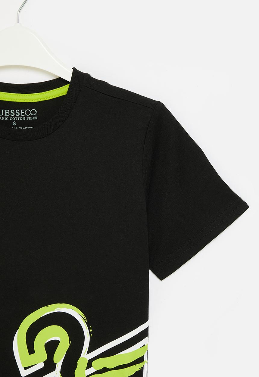 GUESS - Short sleeve T-shirt - jet black 