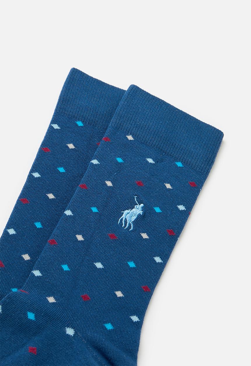 POLO - Multi Dots Socks - Blue 