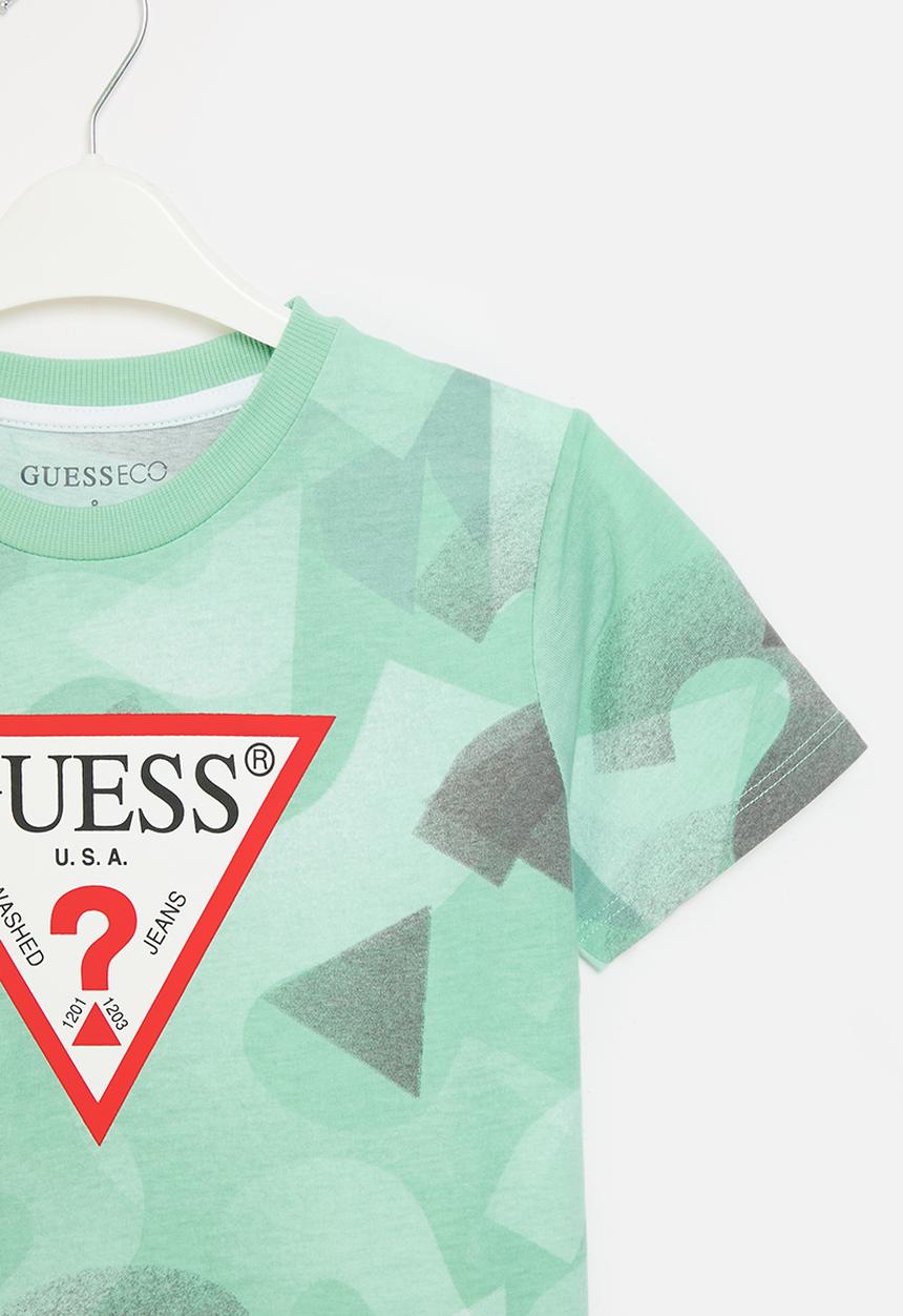 GUESS - Short sleeve tee - soft mint