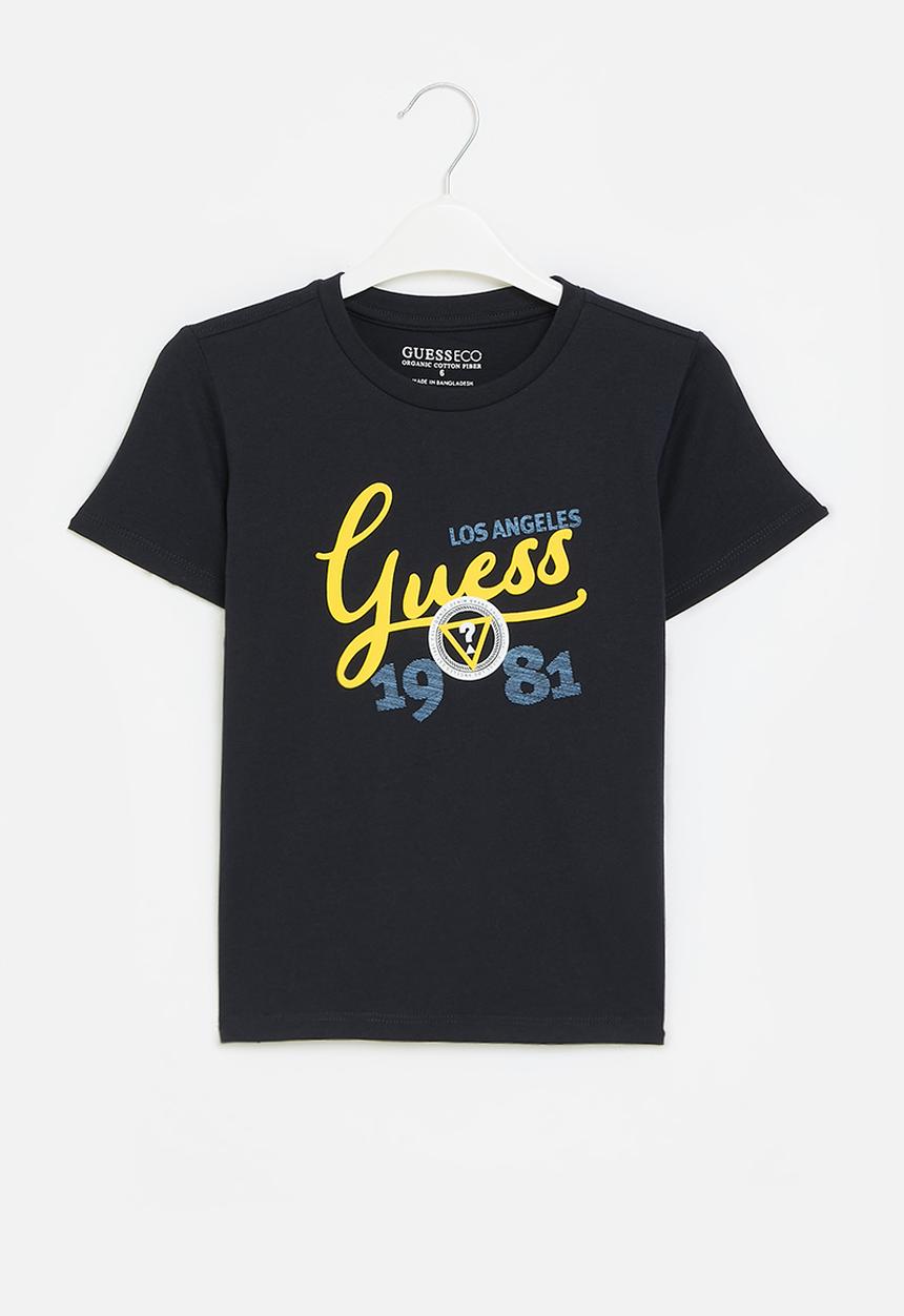 GUESS - Short sleeve T-shirt - smart blue