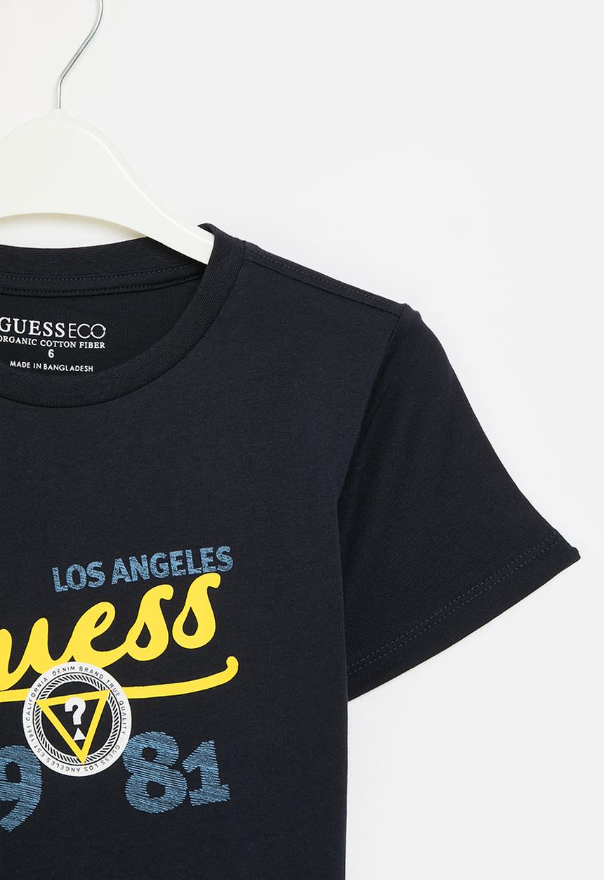 GUESS - Short sleeve T-shirt - smart blue