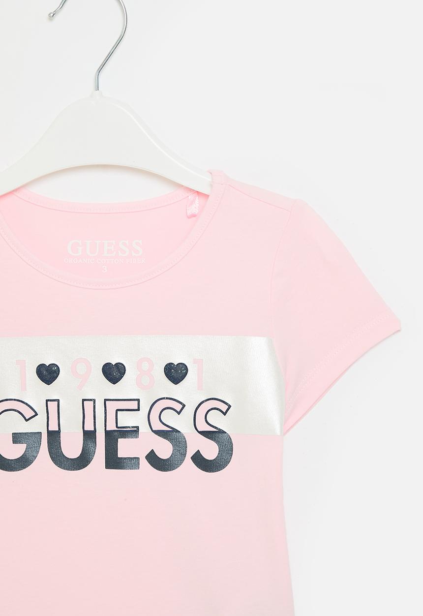 GUESS - Short sleeve T-shirt - ballet pink