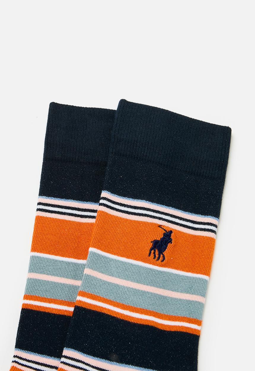 POLO - Striped Socks - Orange