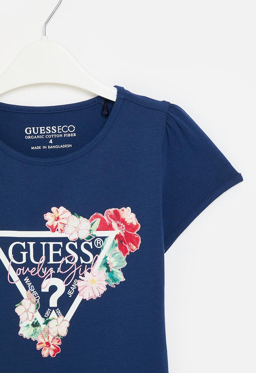 GUESS - Short sleeve T-shirt - sharp navy