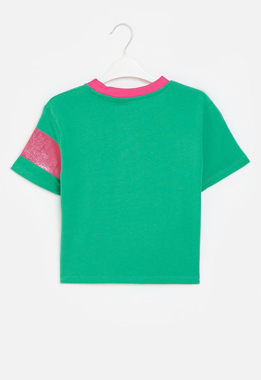 GUESS - Short sleeve T-shirt - india green