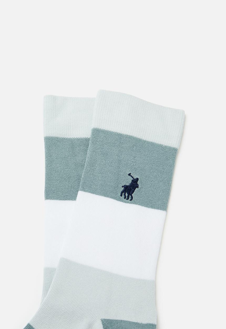 POLO - Striped Socks - Blue