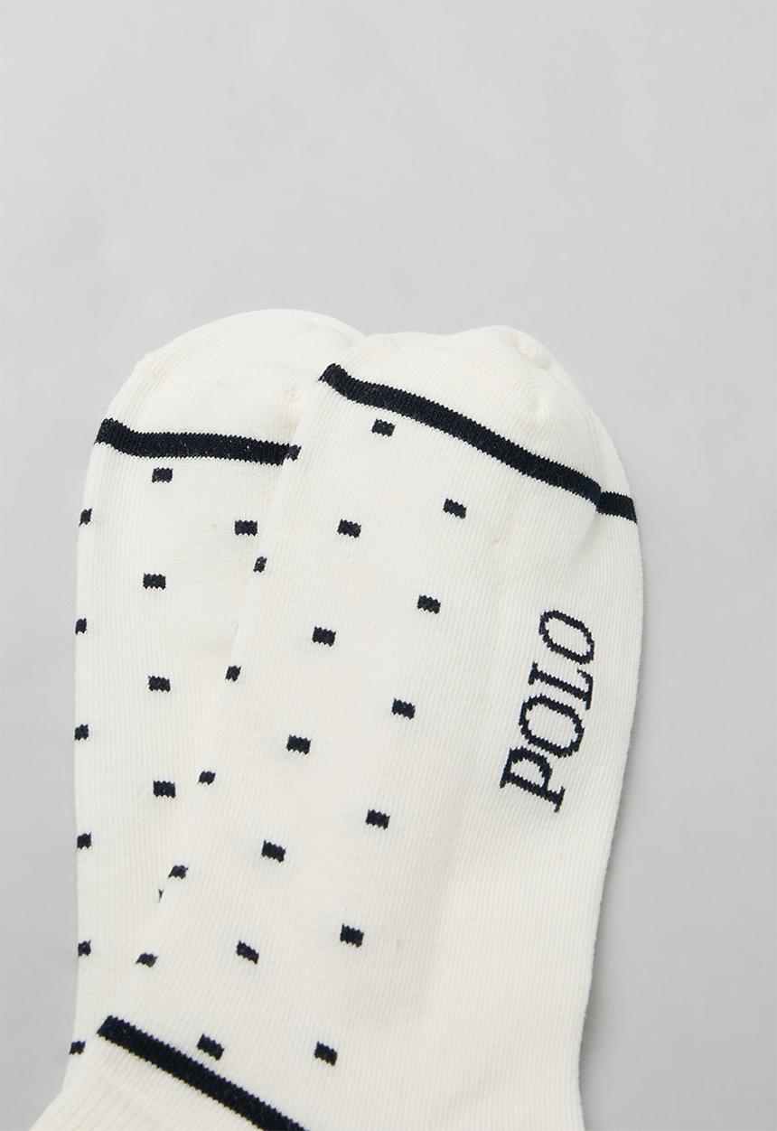 POLO - Trainer Socks - Milk