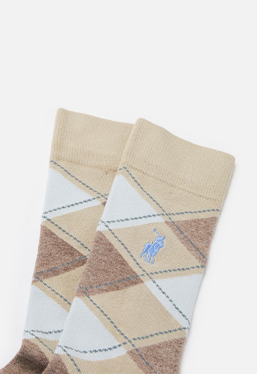 POLO - Argyle Socks - Stone