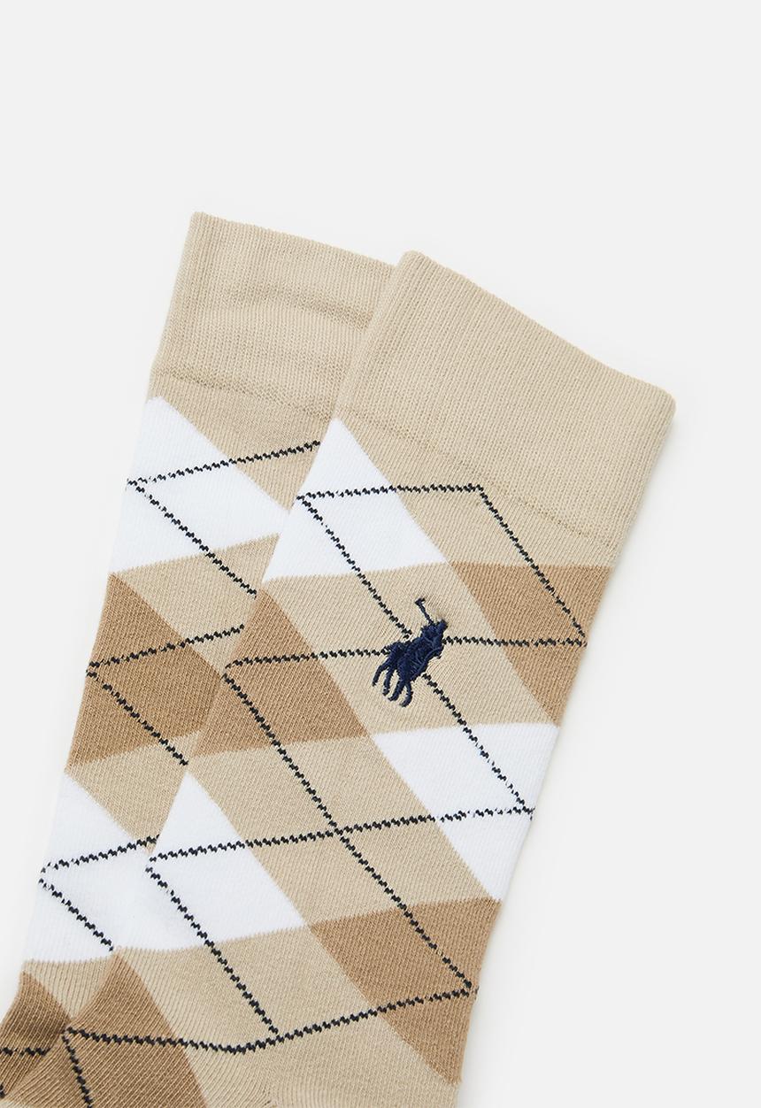 POLO - Argyle Socks - Stone