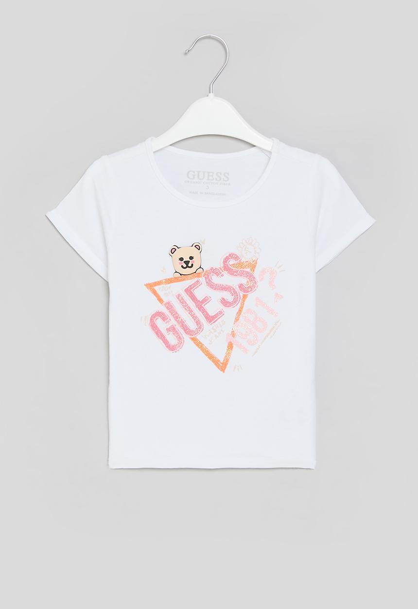 GUESS - Short sleeve t-shirt - pure white