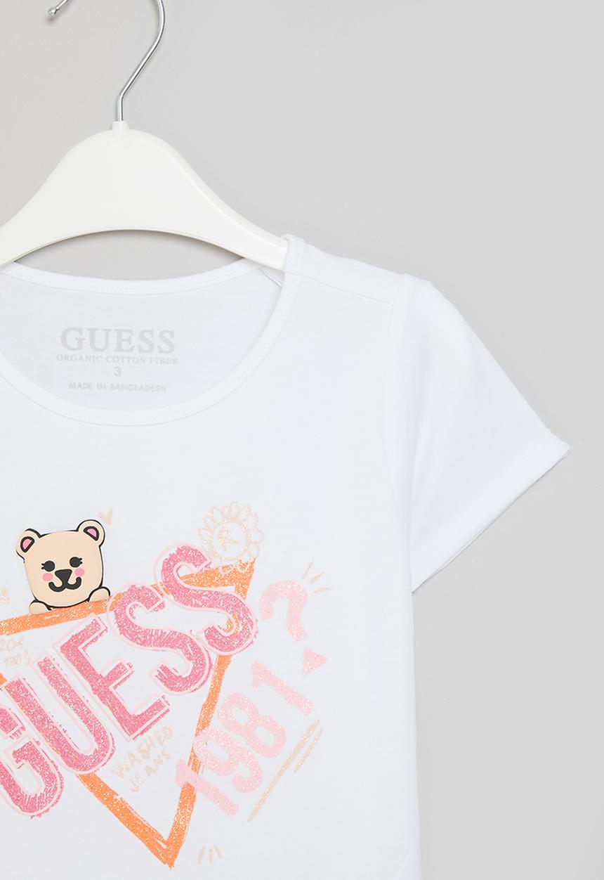 GUESS - Short sleeve t-shirt - pure white