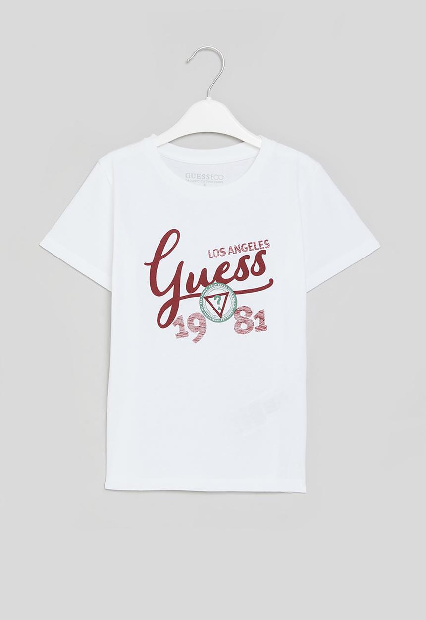 GUESS - Short sleeve t-shirt - pure white