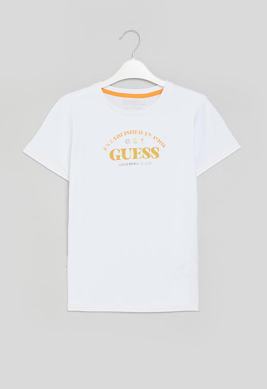 GUESS - Short sleeve t-shirt - pure white