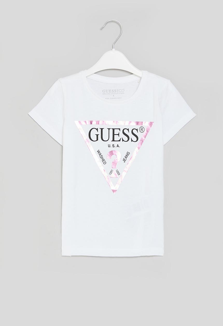 GUESS - Short sleeve t-shirt core - true white