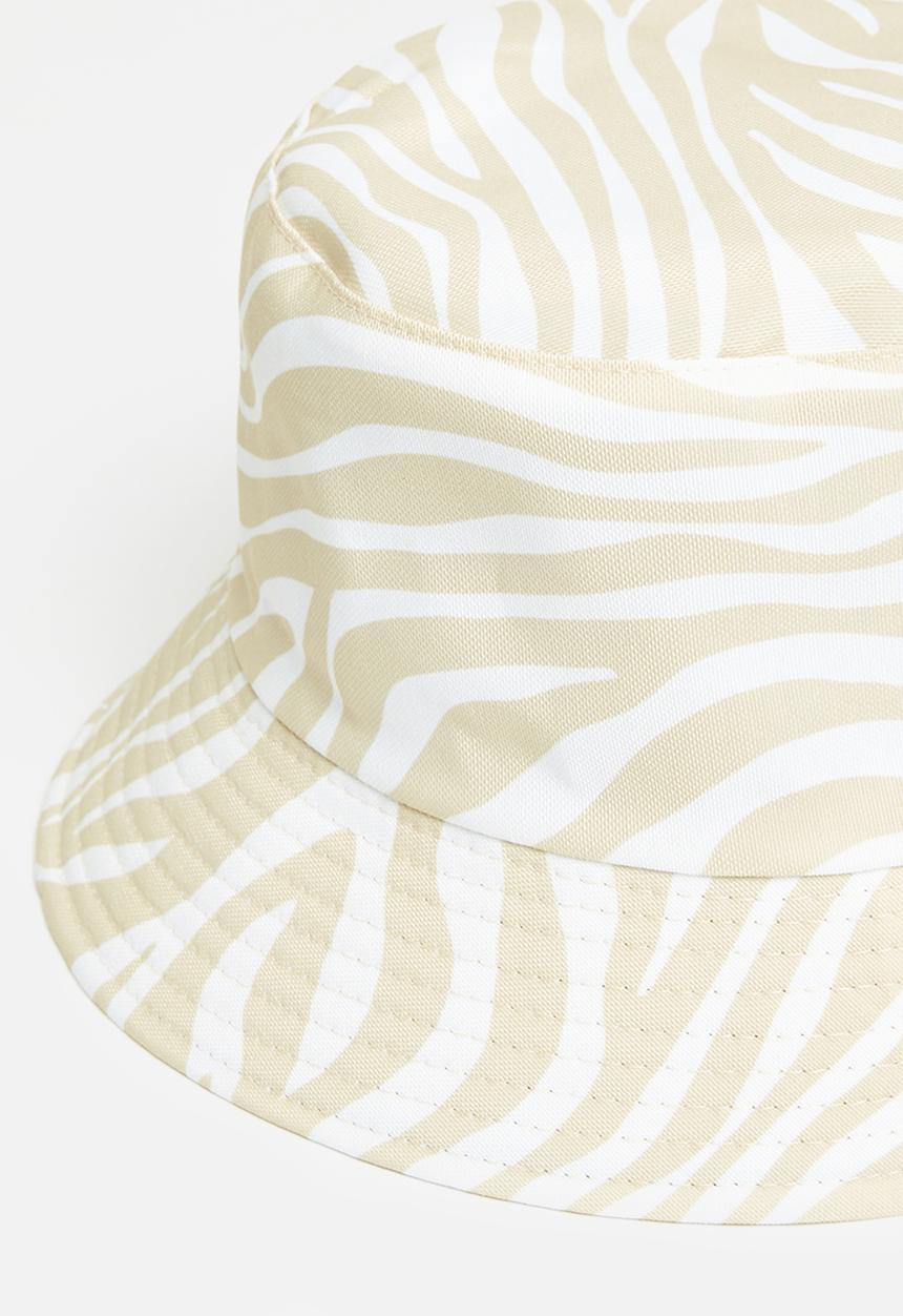 Superbalist - Aubrie bucket hat - beige & cream