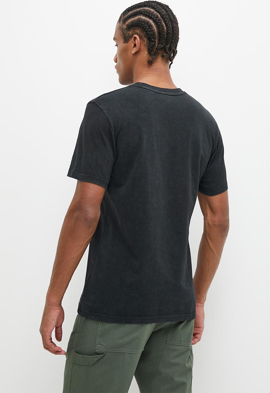 Superdry. - Embossed vl T-shirt - Jet Black