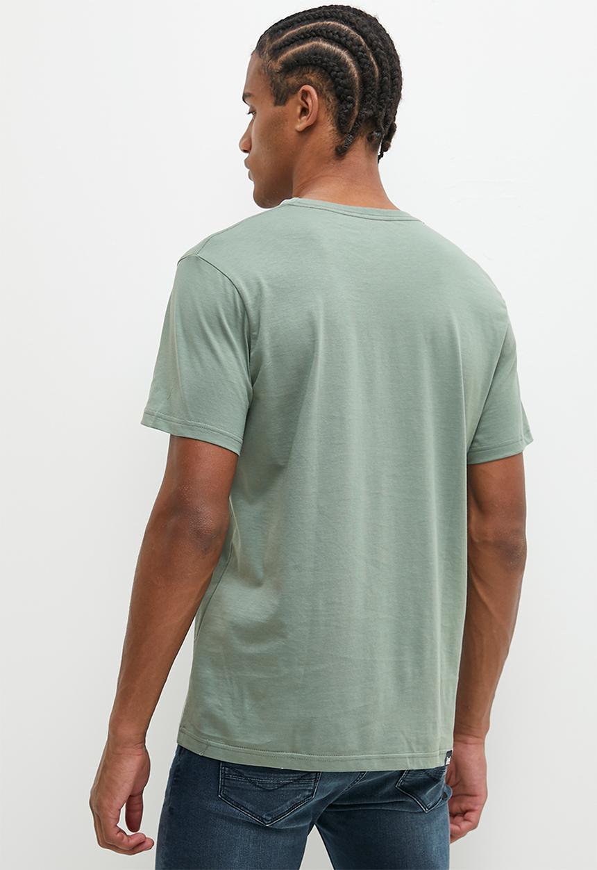 Lee  - X puff print t - laurel