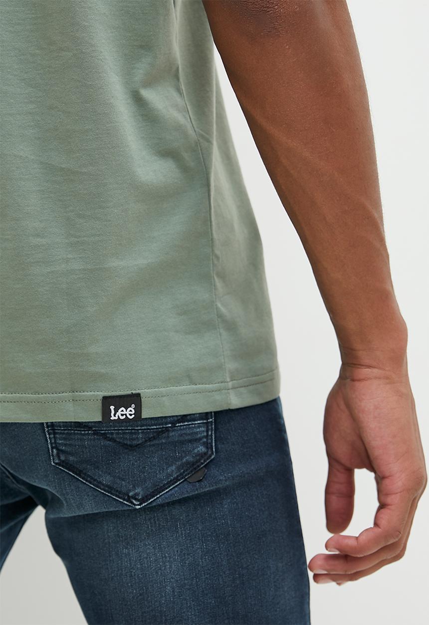 Lee  - X puff print t - laurel