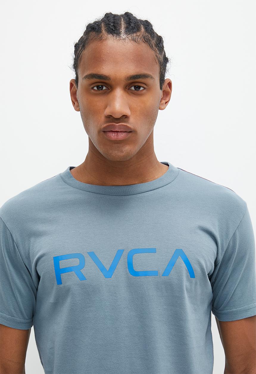 RVCA - Big RVCA Short Sleeve - Industrial blue 