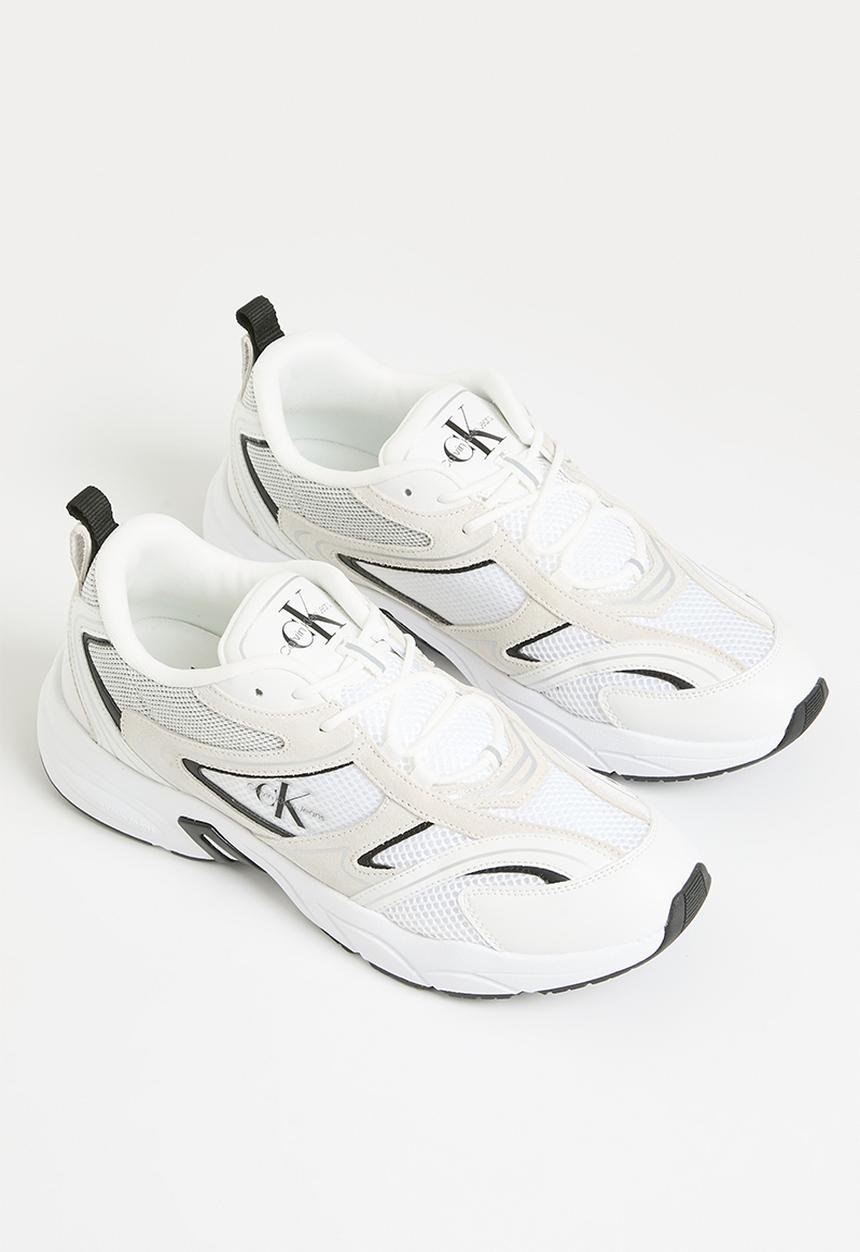 Calvin Klein - Retro tennis su-mesh- Bright White/Black