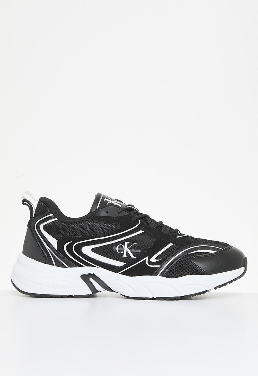 Calvin Klein - Retro tennis su-mesh - Black/White