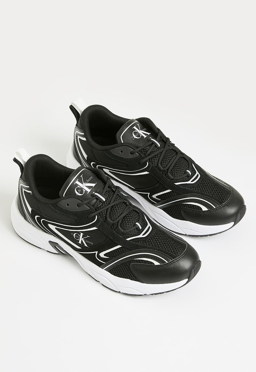 Calvin Klein - Retro tennis su-mesh - Black/White