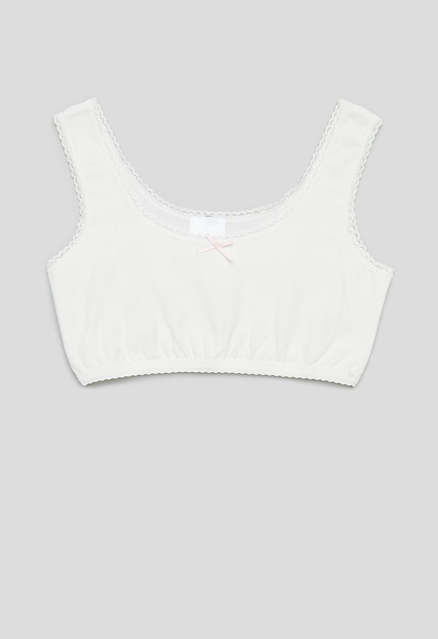 Pop Candy - Girls bra - white