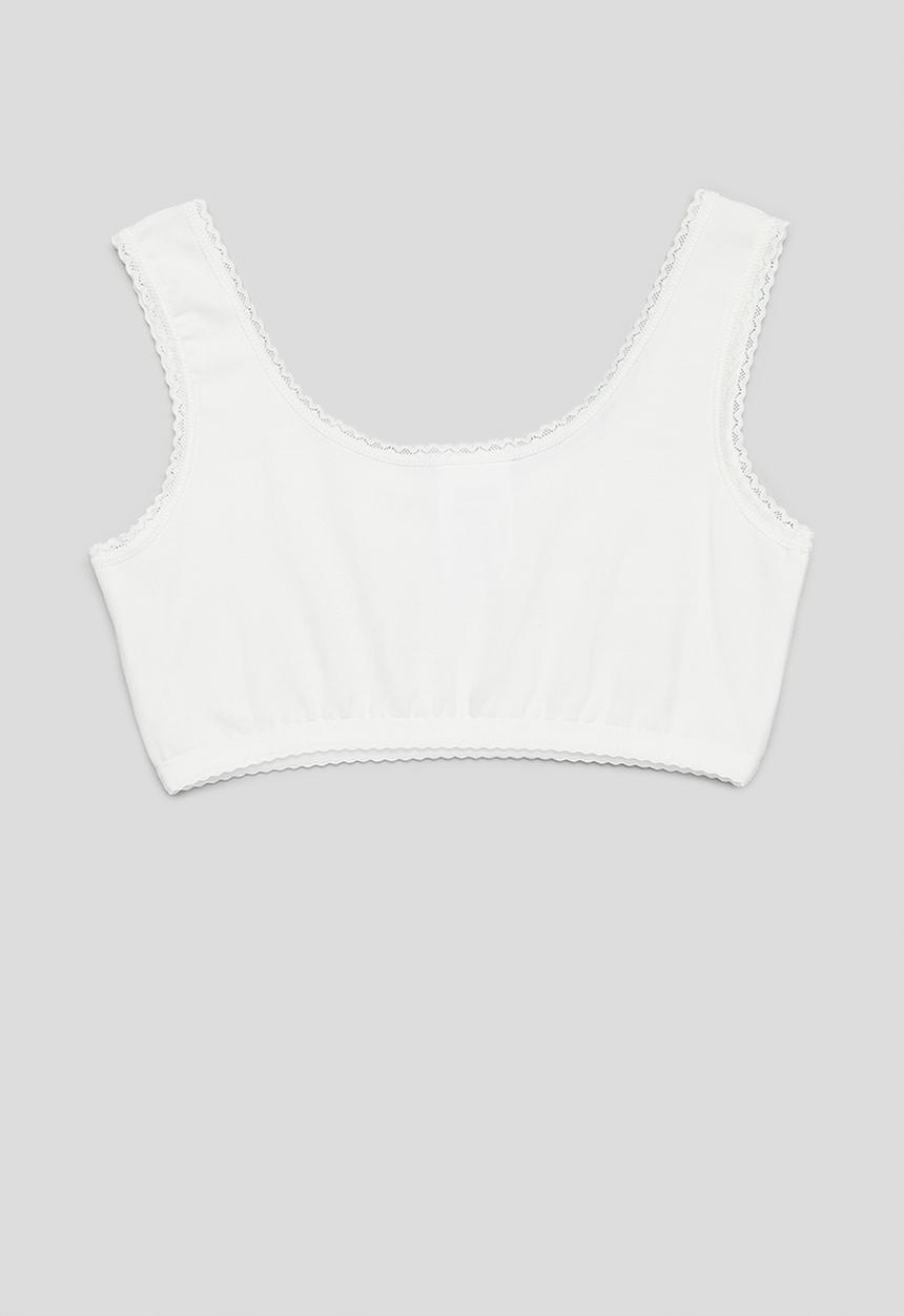 Pop Candy - Girls bra - white