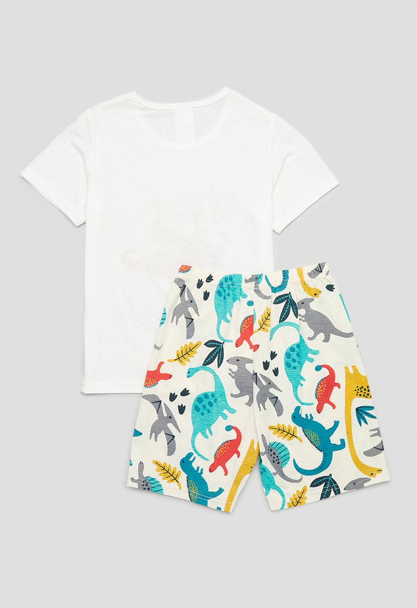 Pop Candy - Printed pj set - white