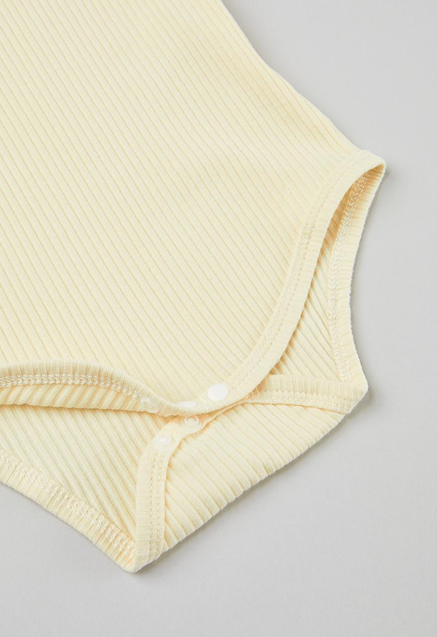Pop Candy - Baby frilled bodyvest set - stone