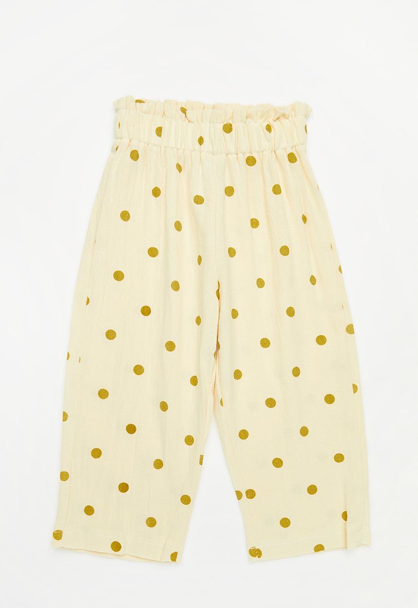 Pop Candy - Paperbag pants - beige