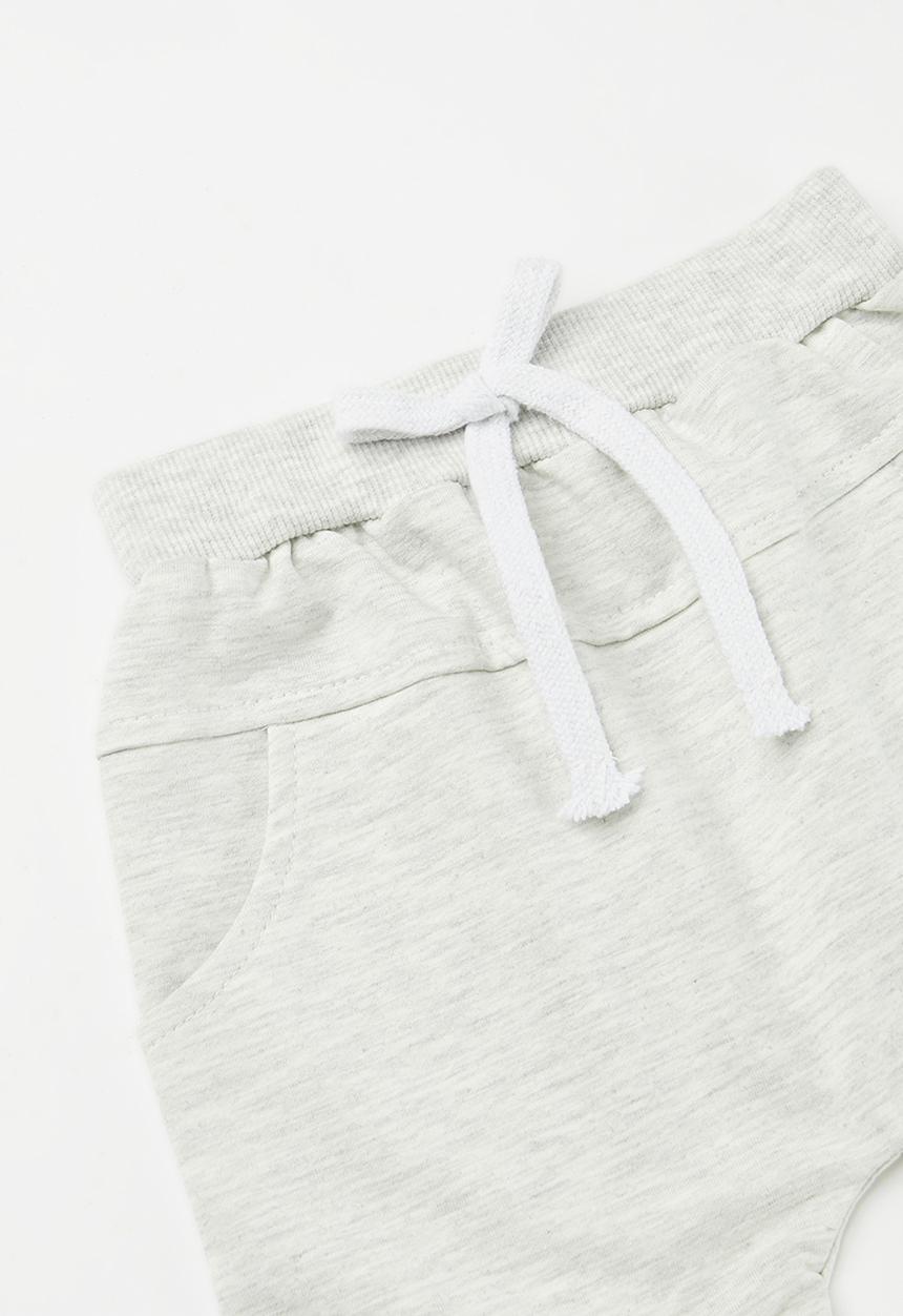 Pop Candy - Tee and short set - blue & grey