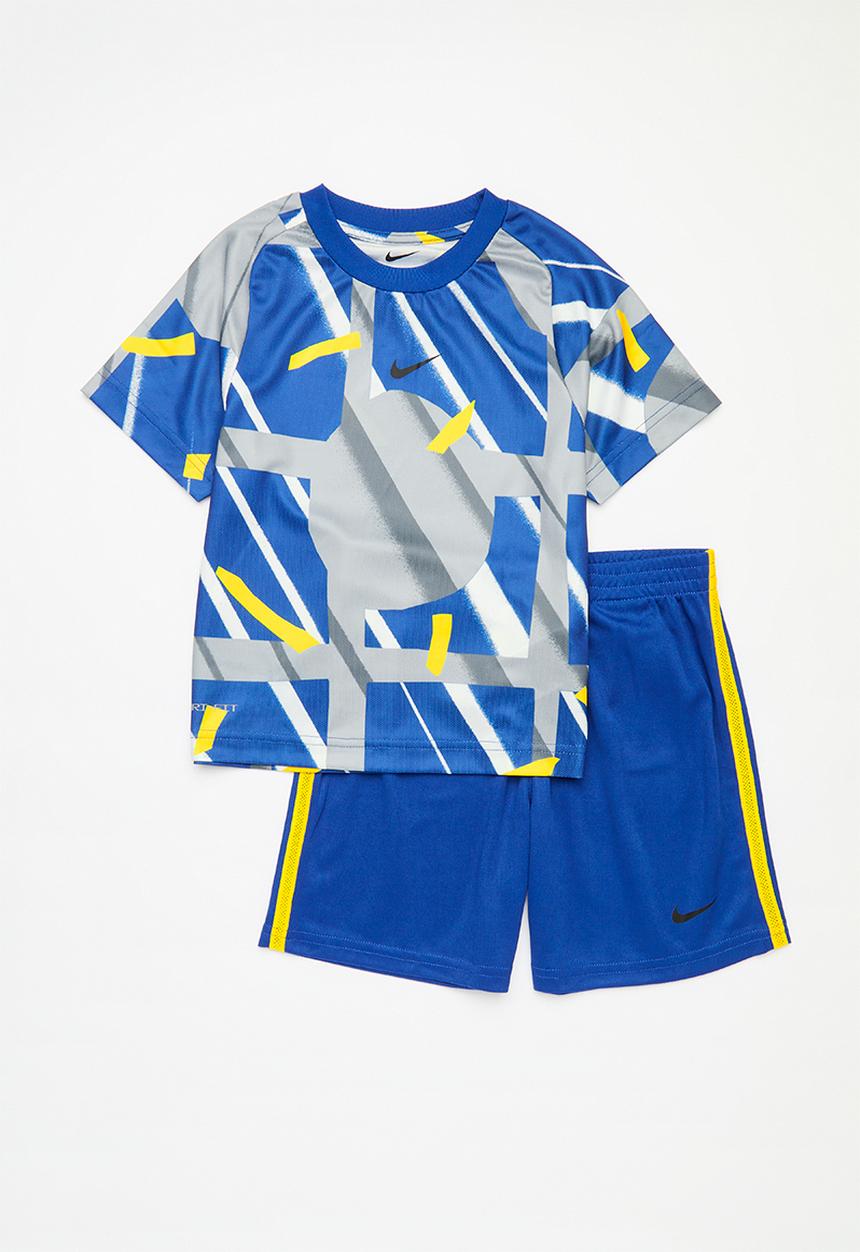 Nike - Nike dri-fit tee and shorts set - game royal