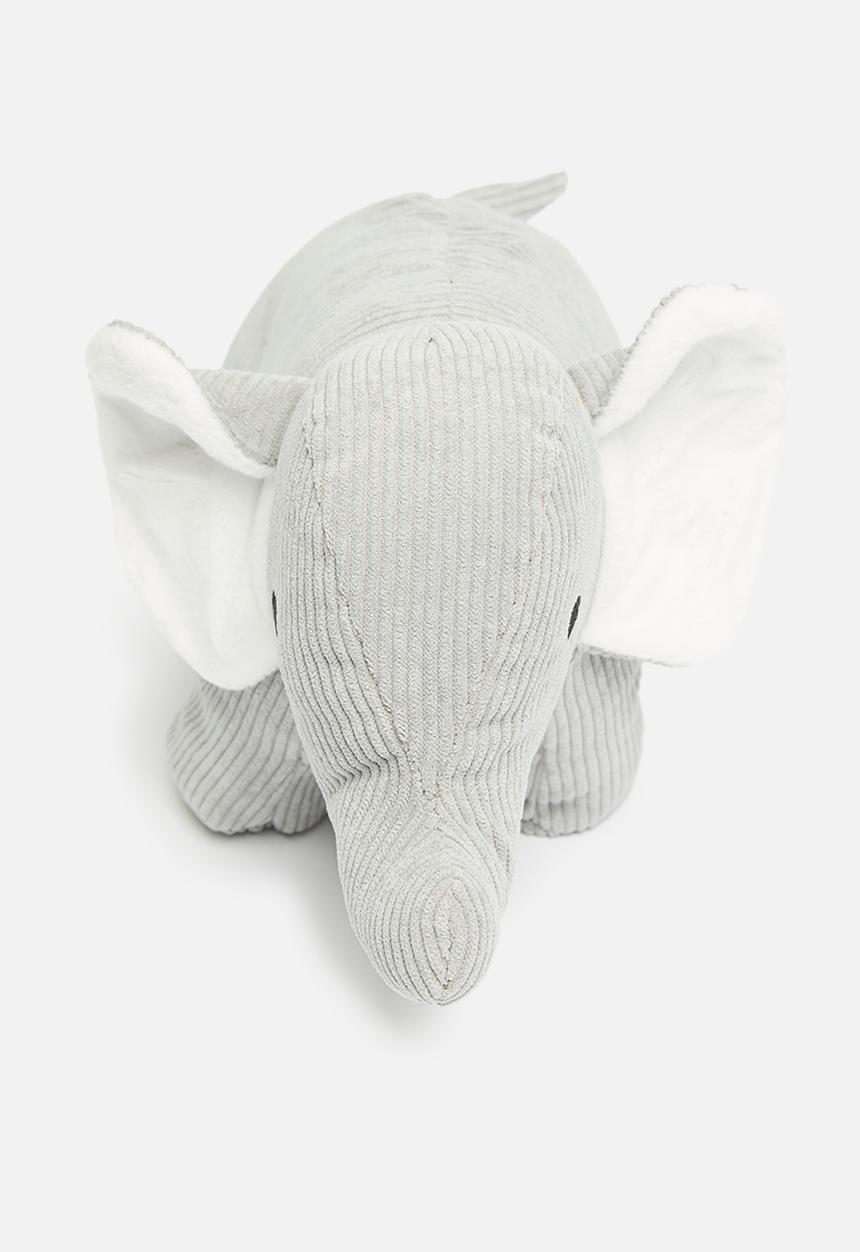 H&S - Elephant doorstop - grey