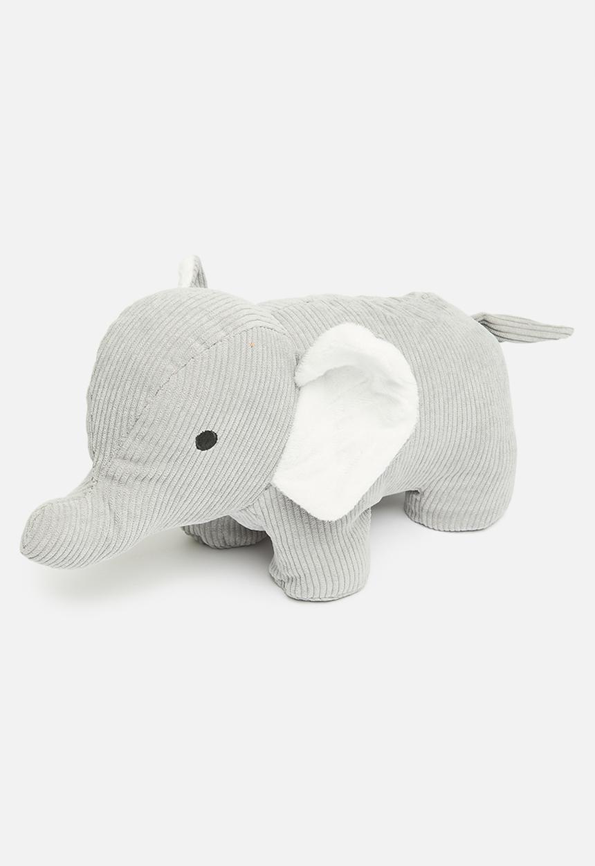 H&S - Elephant doorstop - grey