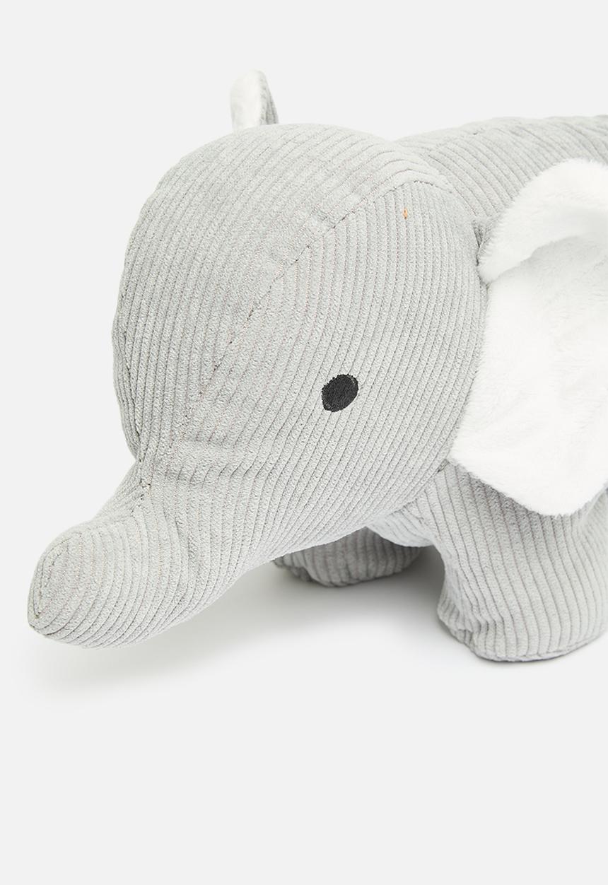 H&S - Elephant doorstop - grey