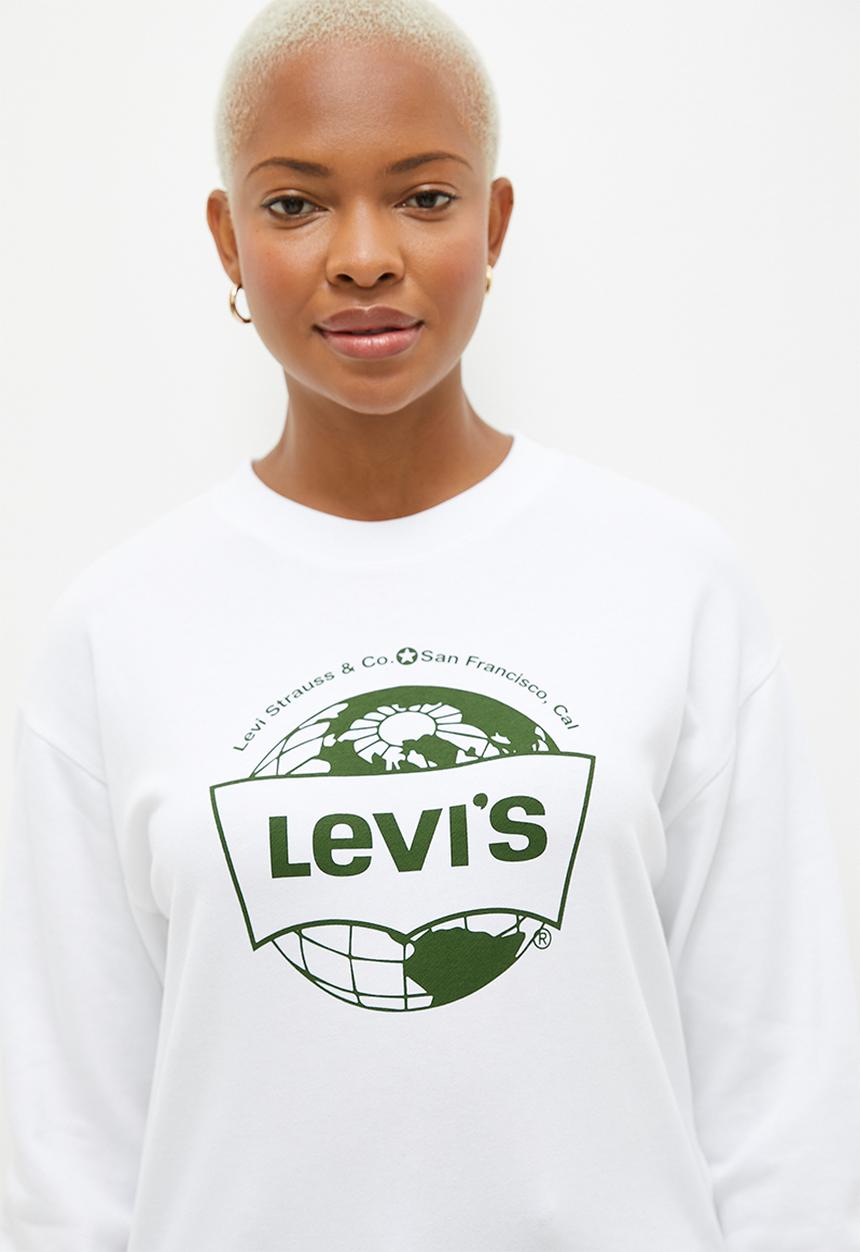 Levi’s® - GRAPHIC STANDARD CREW SSNL BW - GLOBE CREW