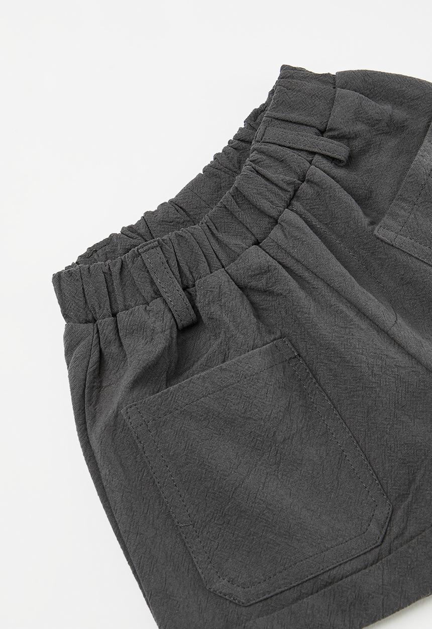 Pop Candy - Elasticated shorts - dark grey