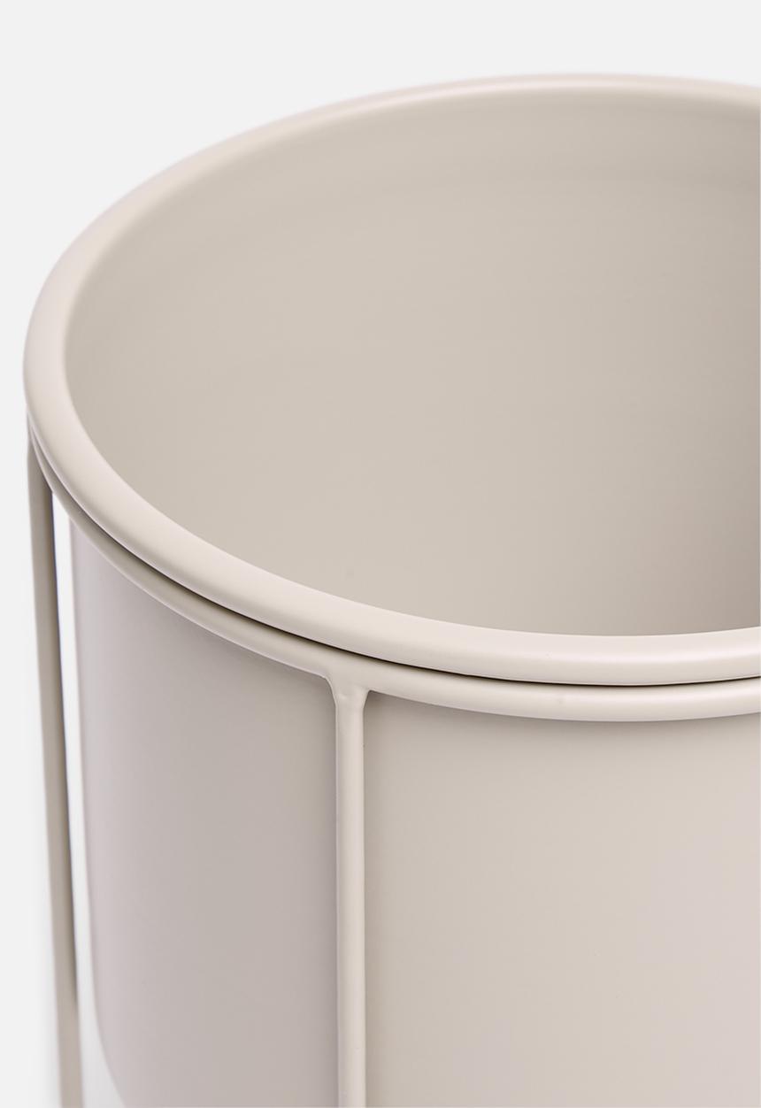 H&S - Aria planter set of 2 - sand brown
