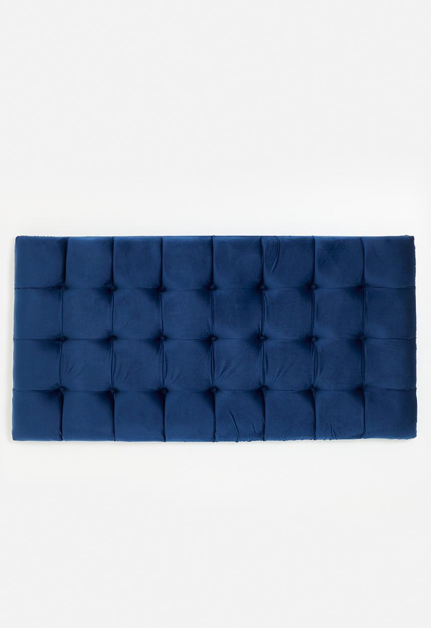 Sixth Floor - Verona velvet headboard - blue
