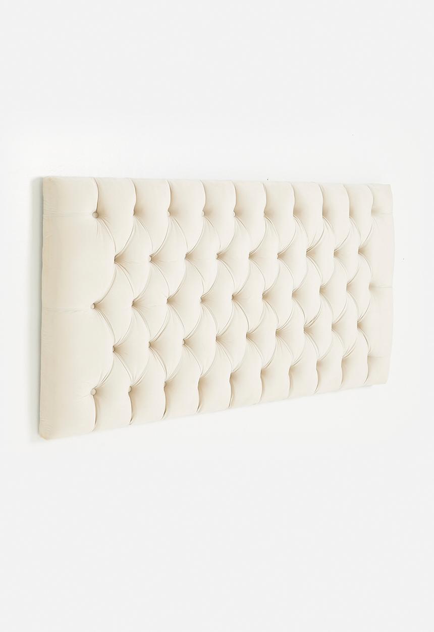 Sixth Floor - Florence velvet headboard - neutral
