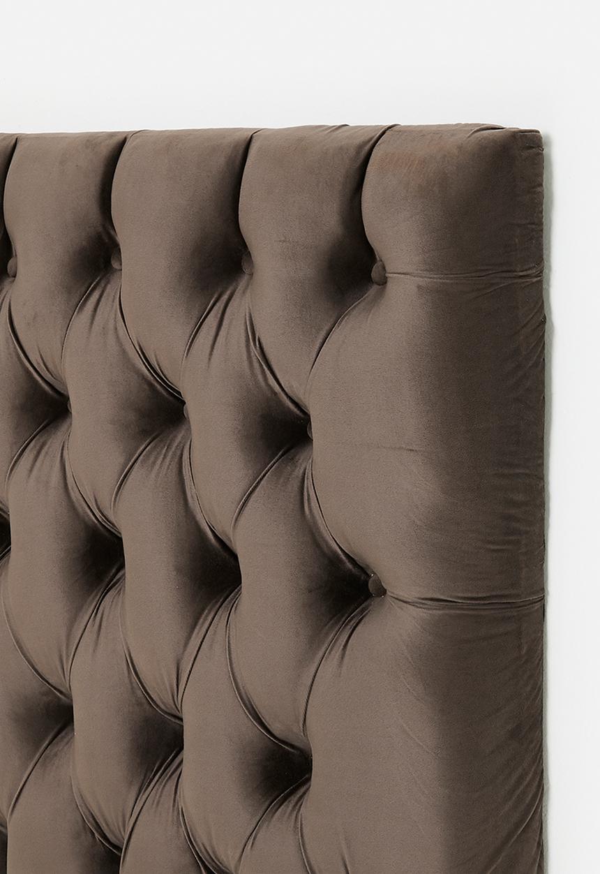 Sixth Floor - Florence velvet headboard - charcoal
