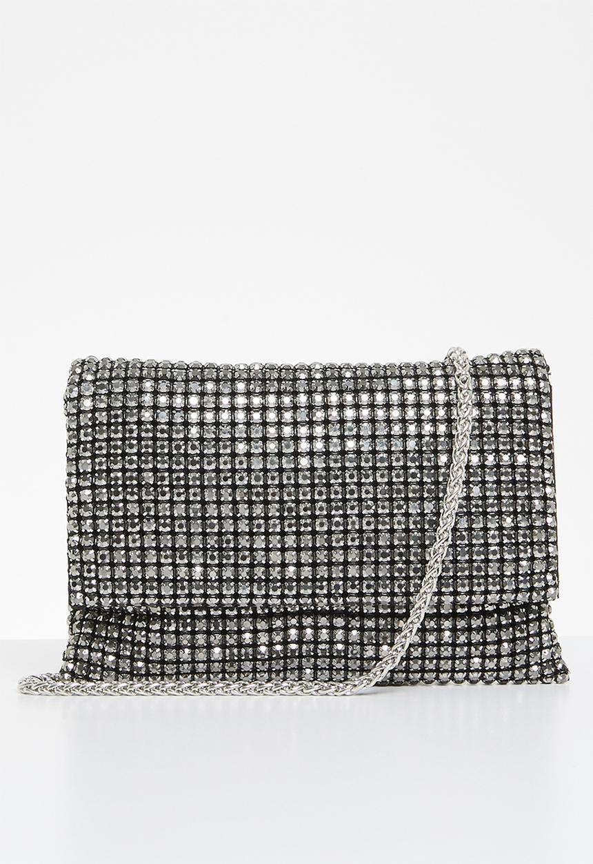 Me&B - The metallic clutch - black