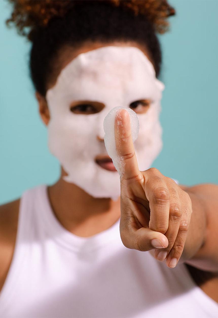 Skin Republic - Glycolic Acid Oxygenating Face Sheet Mask