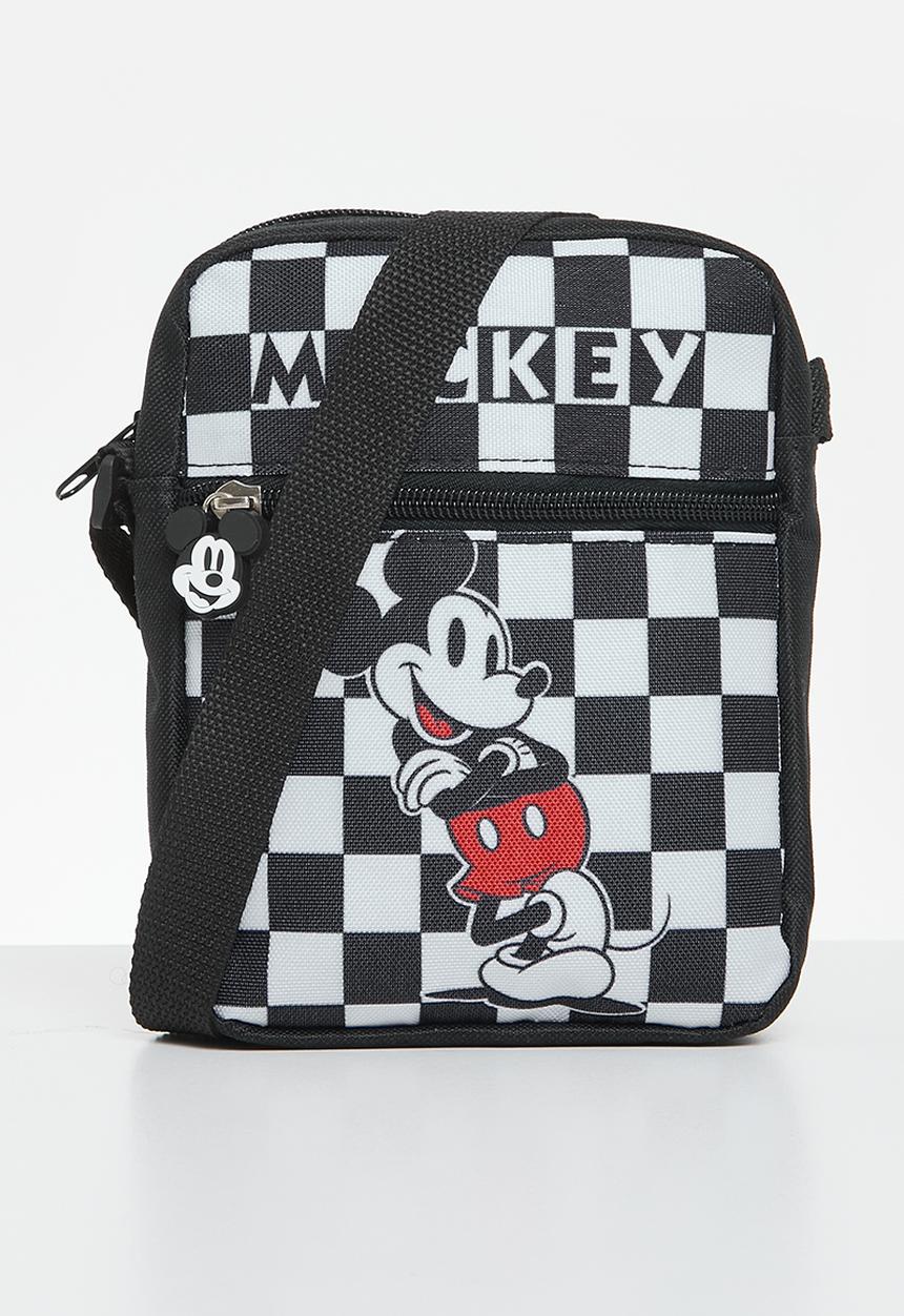 Pop Candy - Mickey Mouse 'Checker' Crossbody - black & white