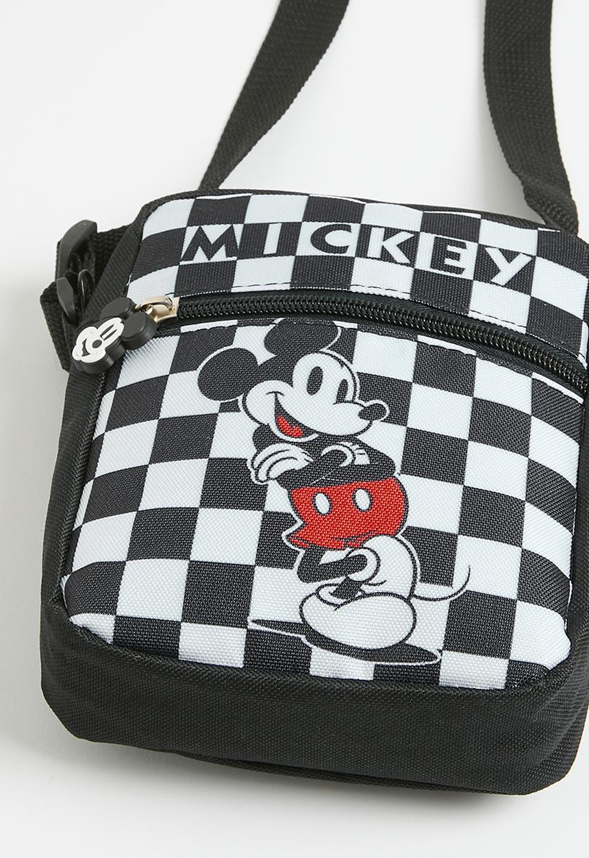 Pop Candy - Mickey Mouse 'Checker' Crossbody - black & white