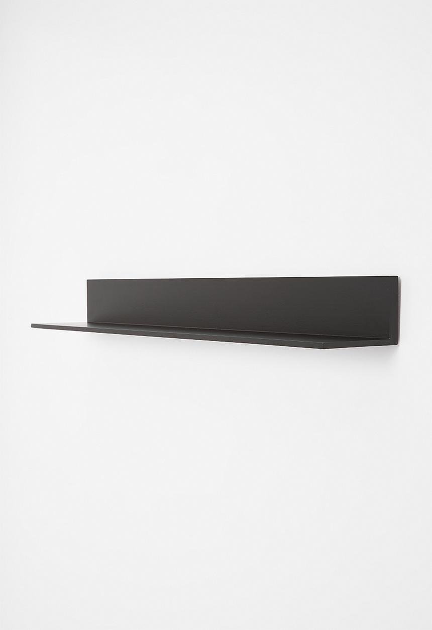 Sixth Floor - Serena L'shape floating shelf  - black
