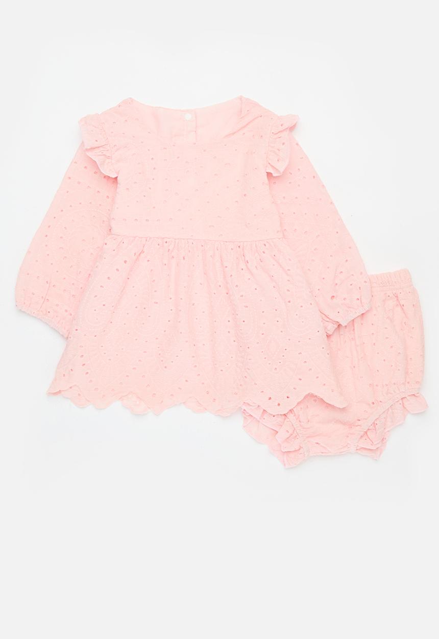 Pop Candy - Frilled sleeve set - pink