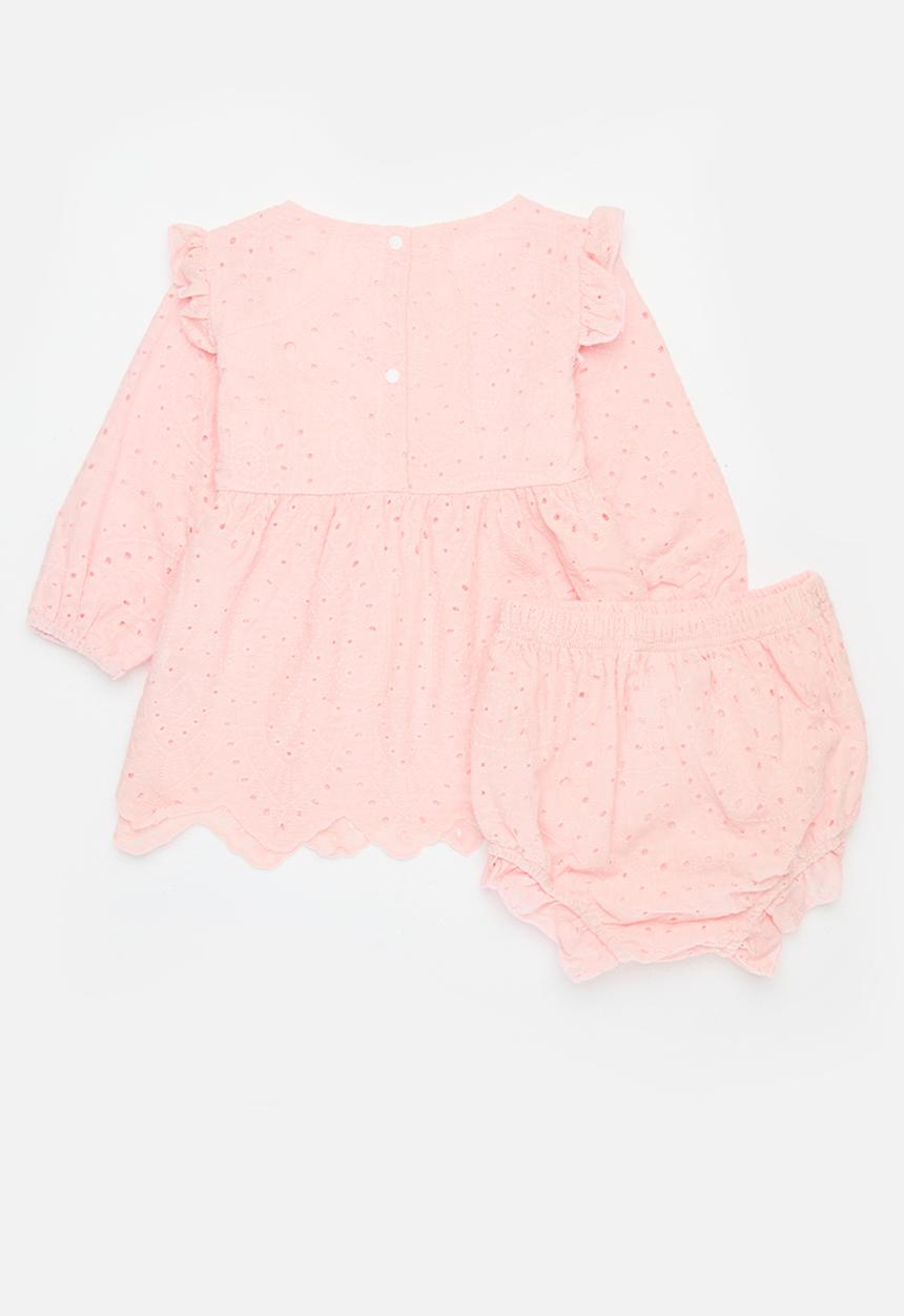 Pop Candy - Frilled sleeve set - pink